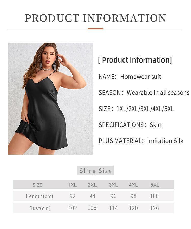 Women's Casual Suspender Skirt Pajamas