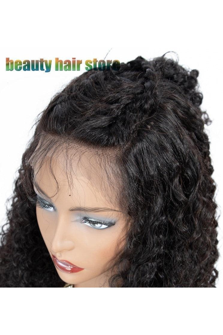 Brazilian Kinky Curly Lace Front Human Hair Wigs - HEPSIBAH SHOP