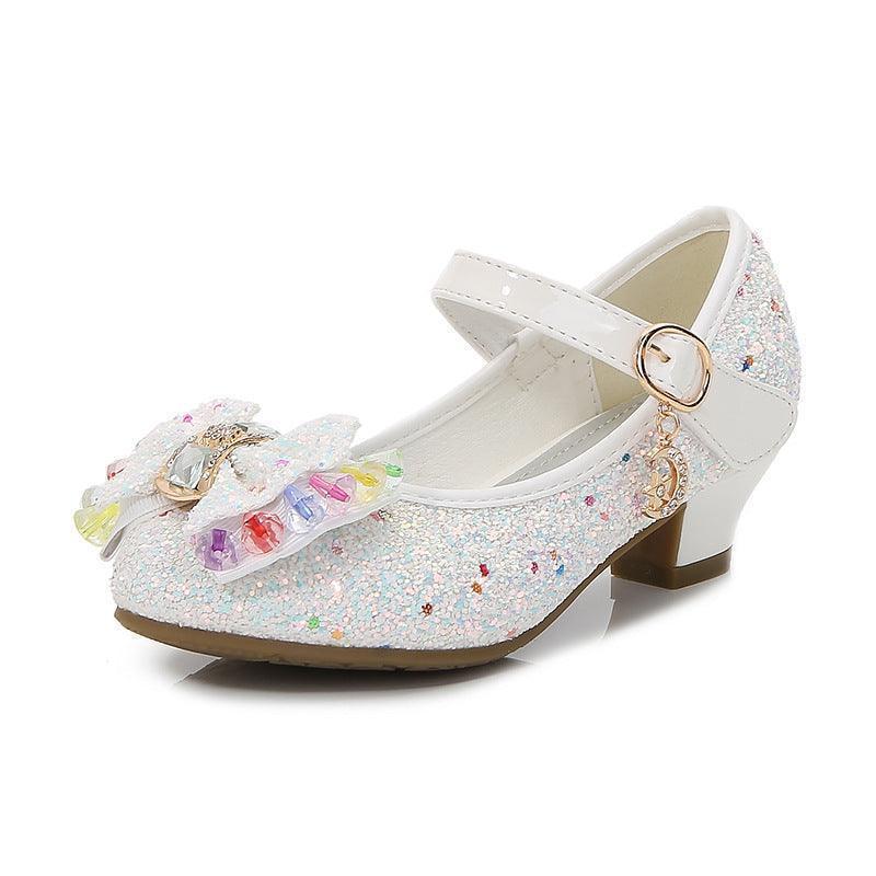 Girls princess leather shoes - HEPSIBAH SHOP