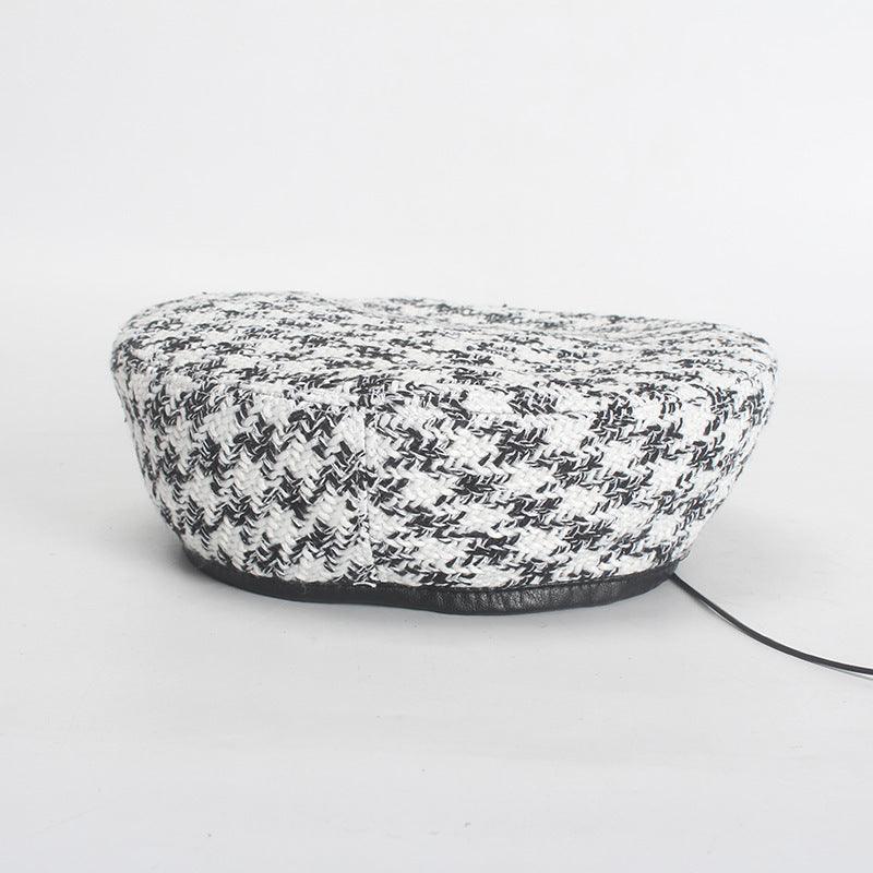 Small Fragrance Tweed Beret - HEPSIBAH SHOP