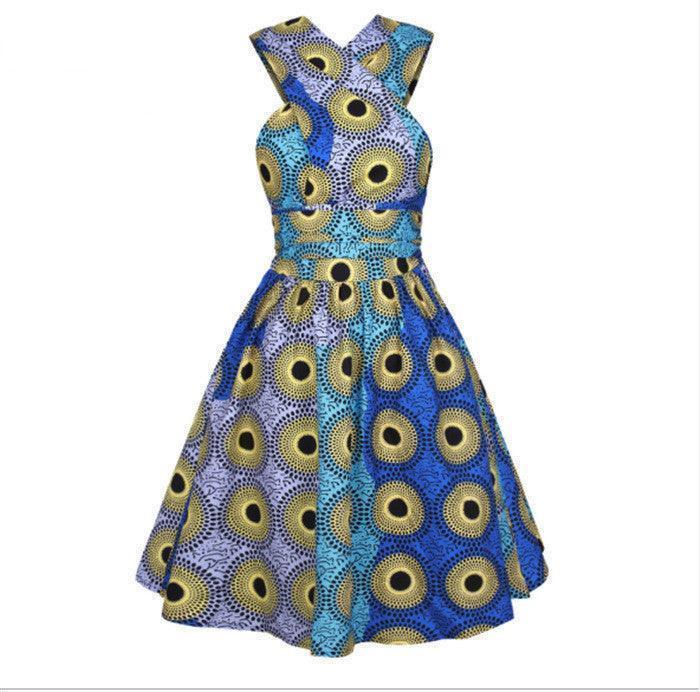 African Women Summer Sexy Printed Dress - HEPSIBAH SHOP