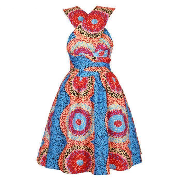 African Women Summer Sexy Printed Dress - HEPSIBAH SHOP