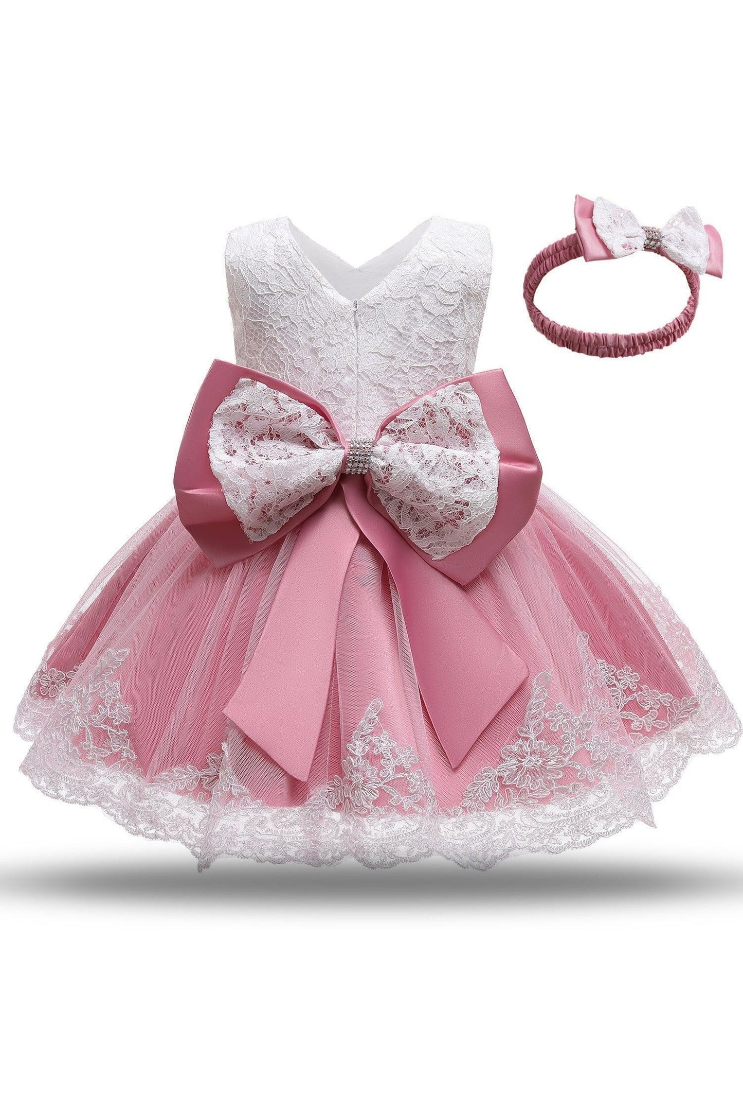 Baby Girls Baptism Dress - HEPSIBAH SHOP