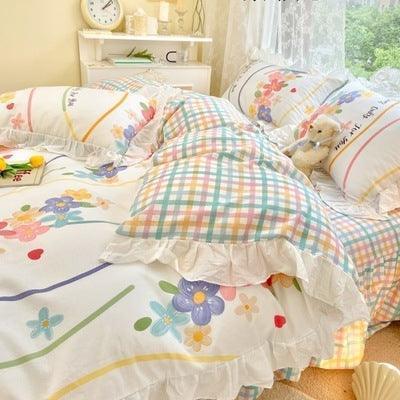 Korean Style Quilt Cover Single Bed - HEPSIBAH SHOP