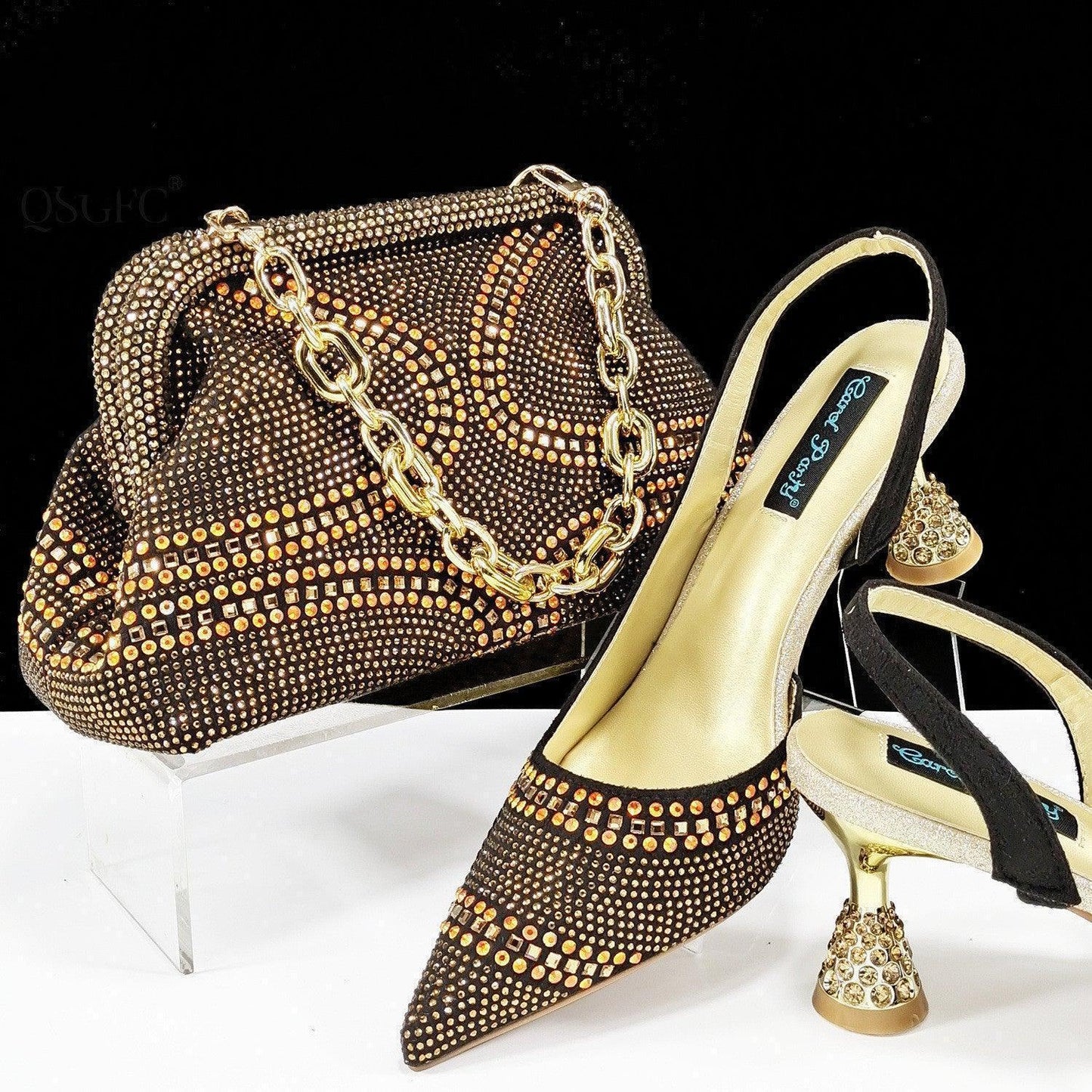 Pointed Toe Women's Shoes And Bags Suit Low-cut - HEPSIBAH SHOP