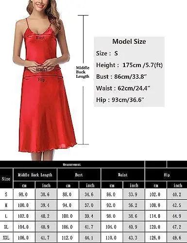 Satin Nightdress for Women - HEPSIBAH SHOP