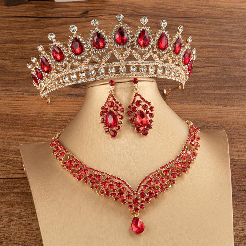Wedding Bridal Alloy Diamond Crown - HEPSIBAH SHOP