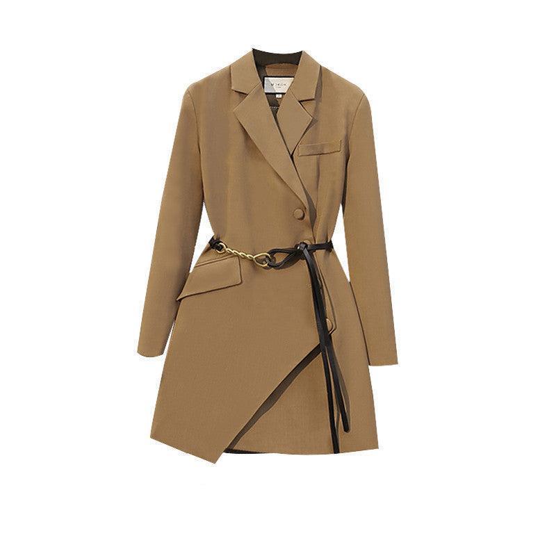 Ladies Fashion Personality Waisted Suit Jacket Top - HEPSIBAH SHOP