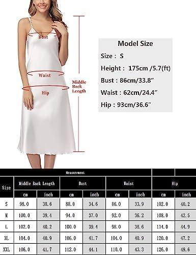 Marvmys Satin Nightdress for Women - HEPSIBAH SHOP