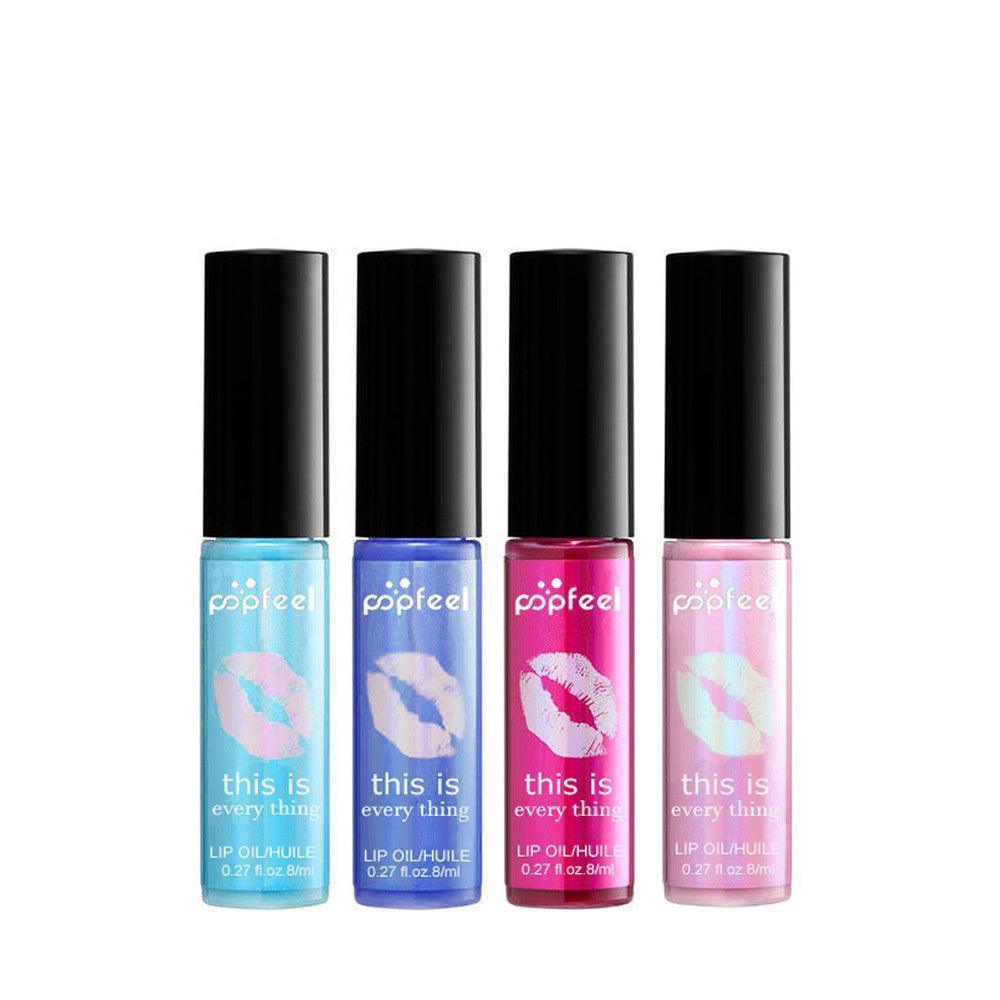 Transparent lip gloss