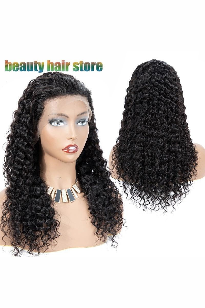 Brazilian Kinky Curly Lace Front Human Hair Wigs - HEPSIBAH SHOP