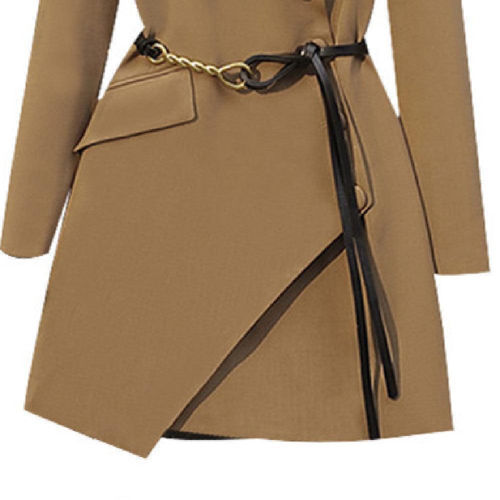 Ladies Fashion Personality Waisted Suit Jacket Top - HEPSIBAH SHOP