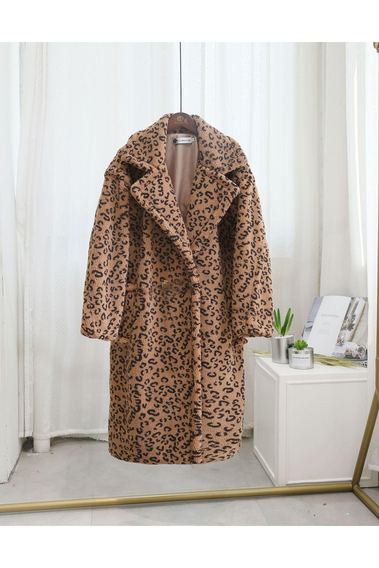 Overcoat Sheep Sheared Fur Loose Jacket - HEPSIBAH SHOP