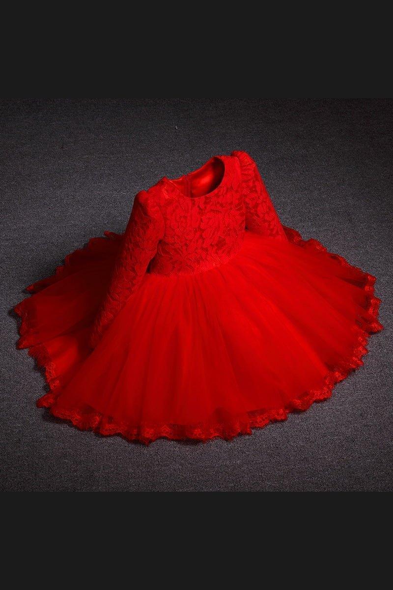 Lace princess dress girls summer dress - HEPSIBAH SHOP