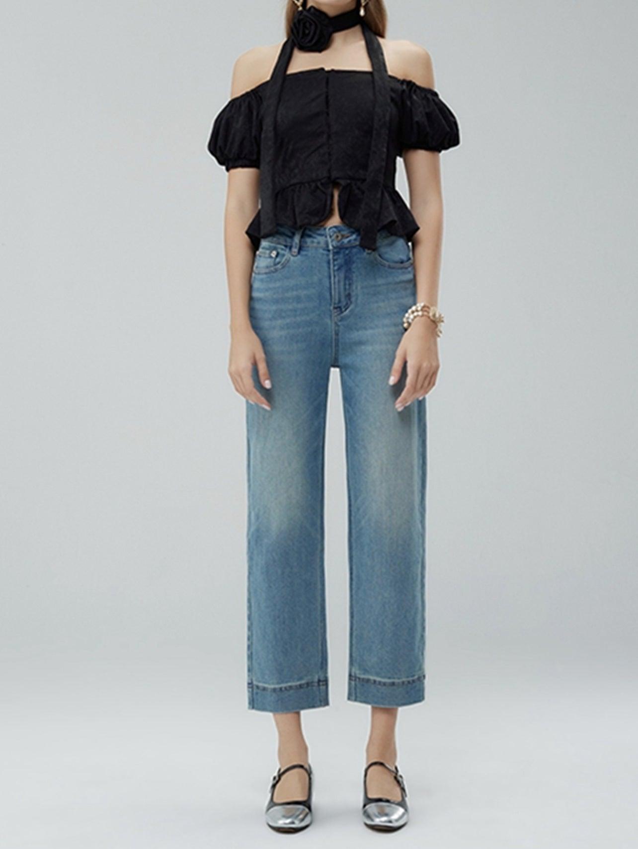 Jeans Women's Light Blue Spring - HEPSIBAH SHOP