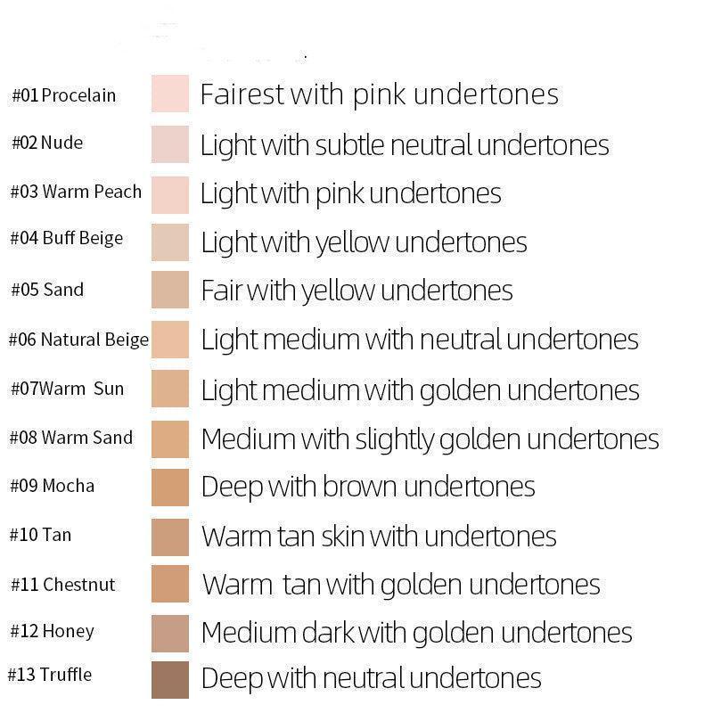 Makeup Liquid Foundation Oil Control Concealer - HEPSIBAH SHOP