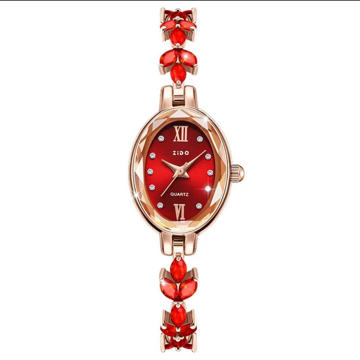 Waterproof Oval Women's Wrist Watch - HEPSIBAH SHOP