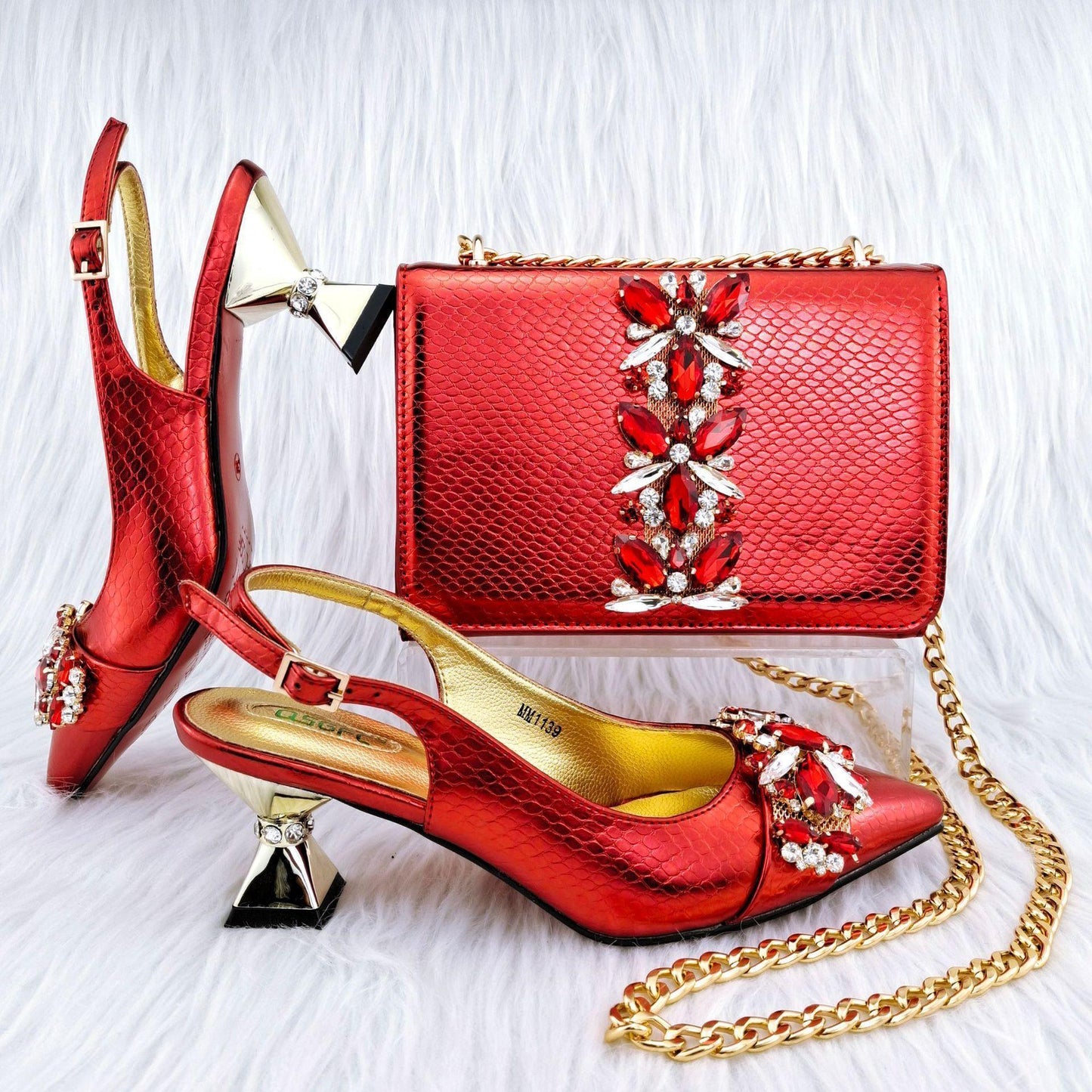 French Stiletto Heel Low Heel High Heels Can Be Crossbody Hand Bag - HEPSIBAH SHOP