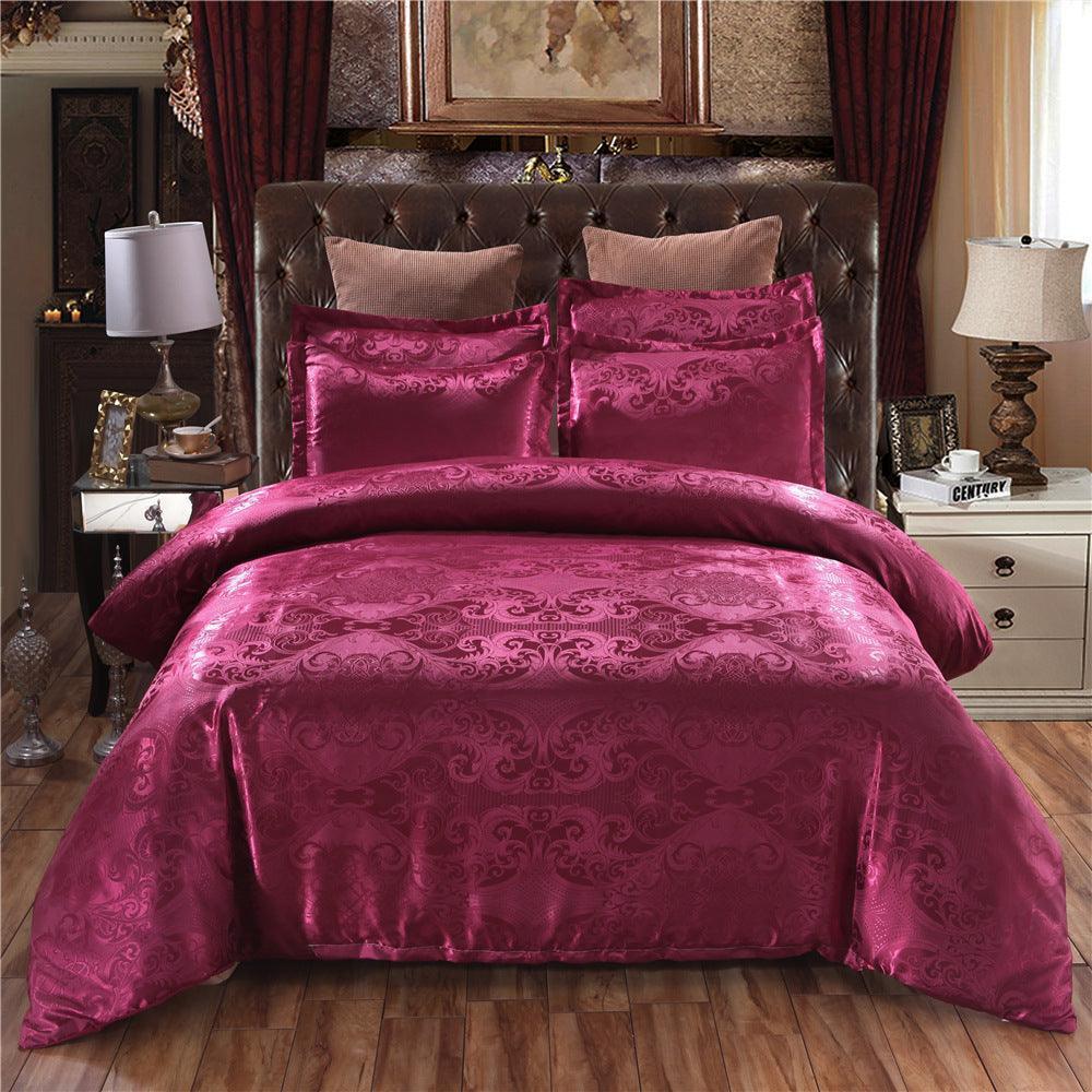 Bedding set quilt cover pillowcase - HEPSIBAH SHOP