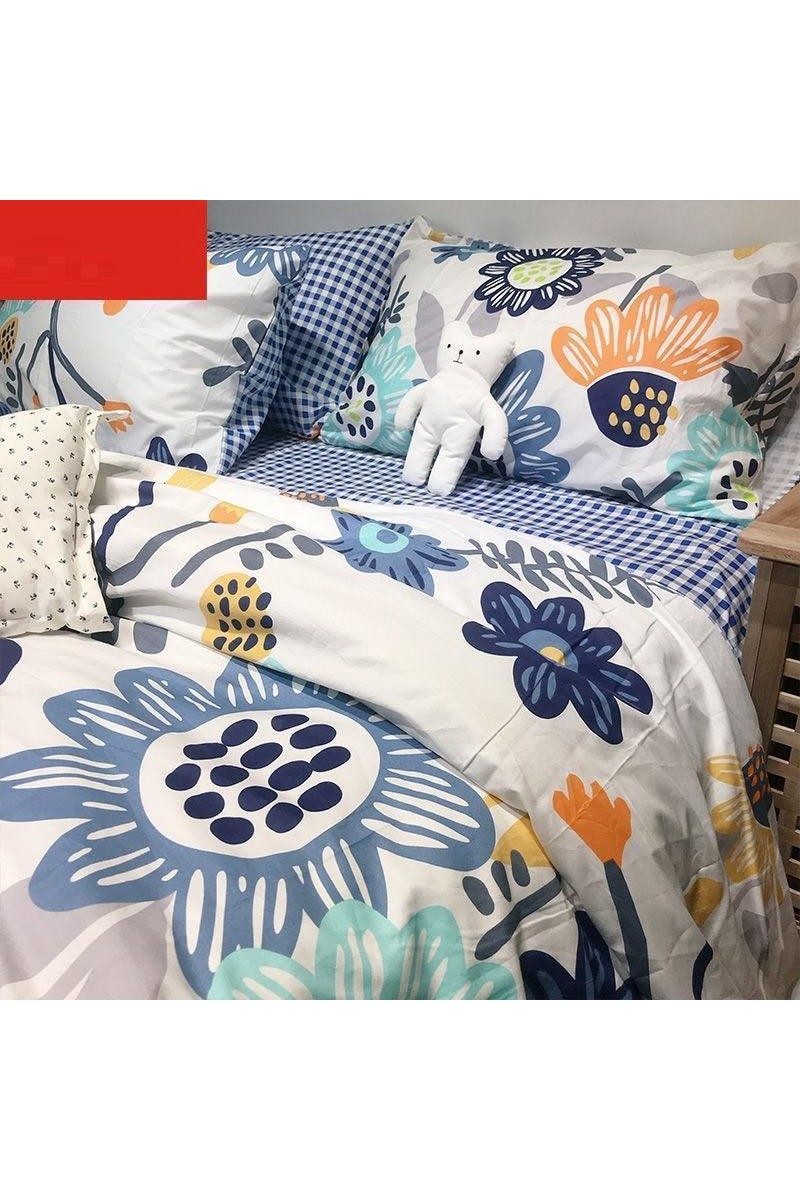 Cartoon Bear 4-pc Bedding Set - HEPSIBAH SHOP