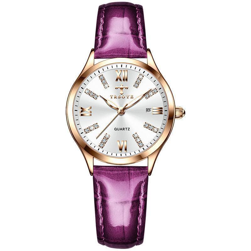 Small Dial Waterproof Quartz Watch - HEPSIBAH SHOP