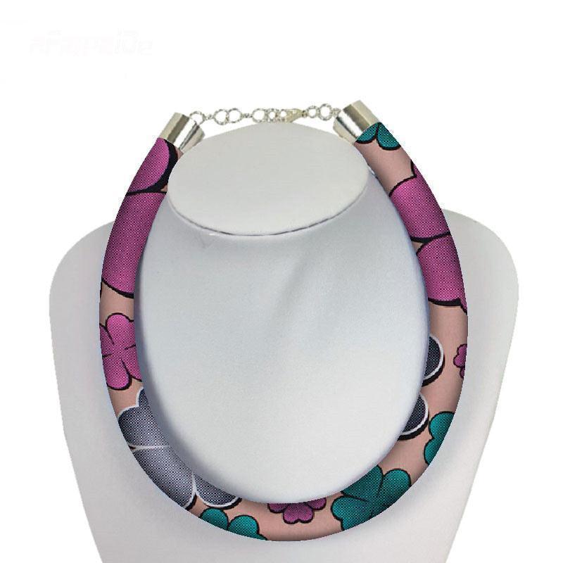 Geometric Women's African Ethnic Necklace - HEPSIBAH SHOP