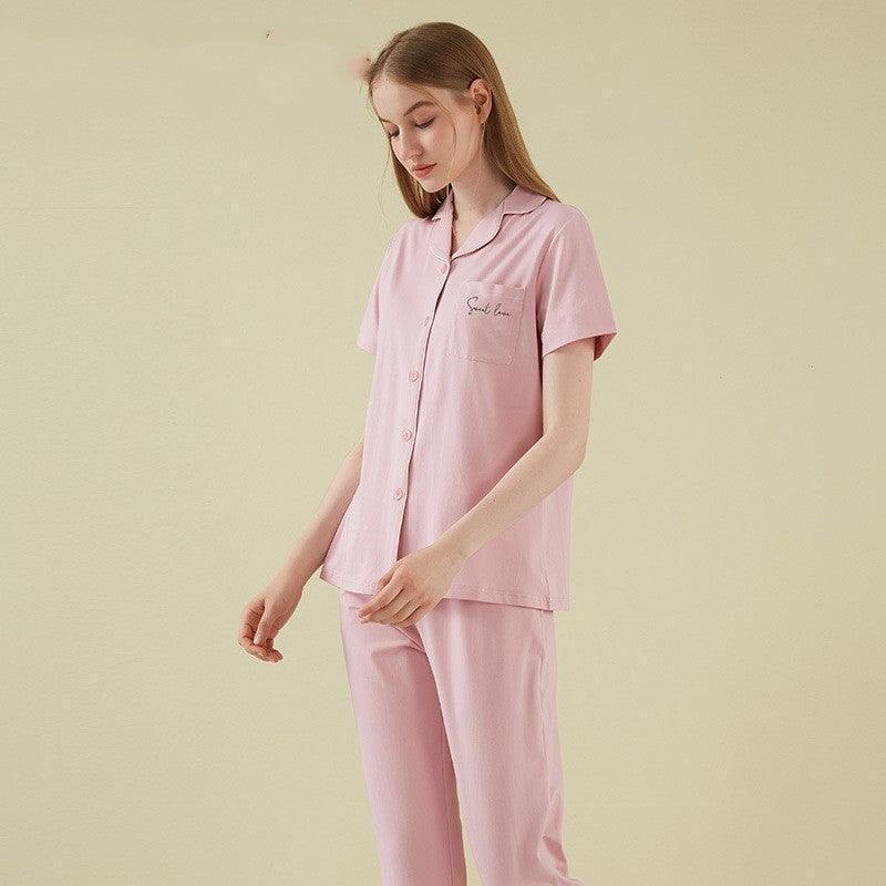 Pure Cotton Women's Suit Pajamas