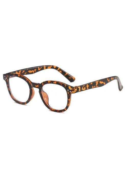Retro Unisex Jelly Face Slimming Glasses Frame - HEPSIBAH SHOP