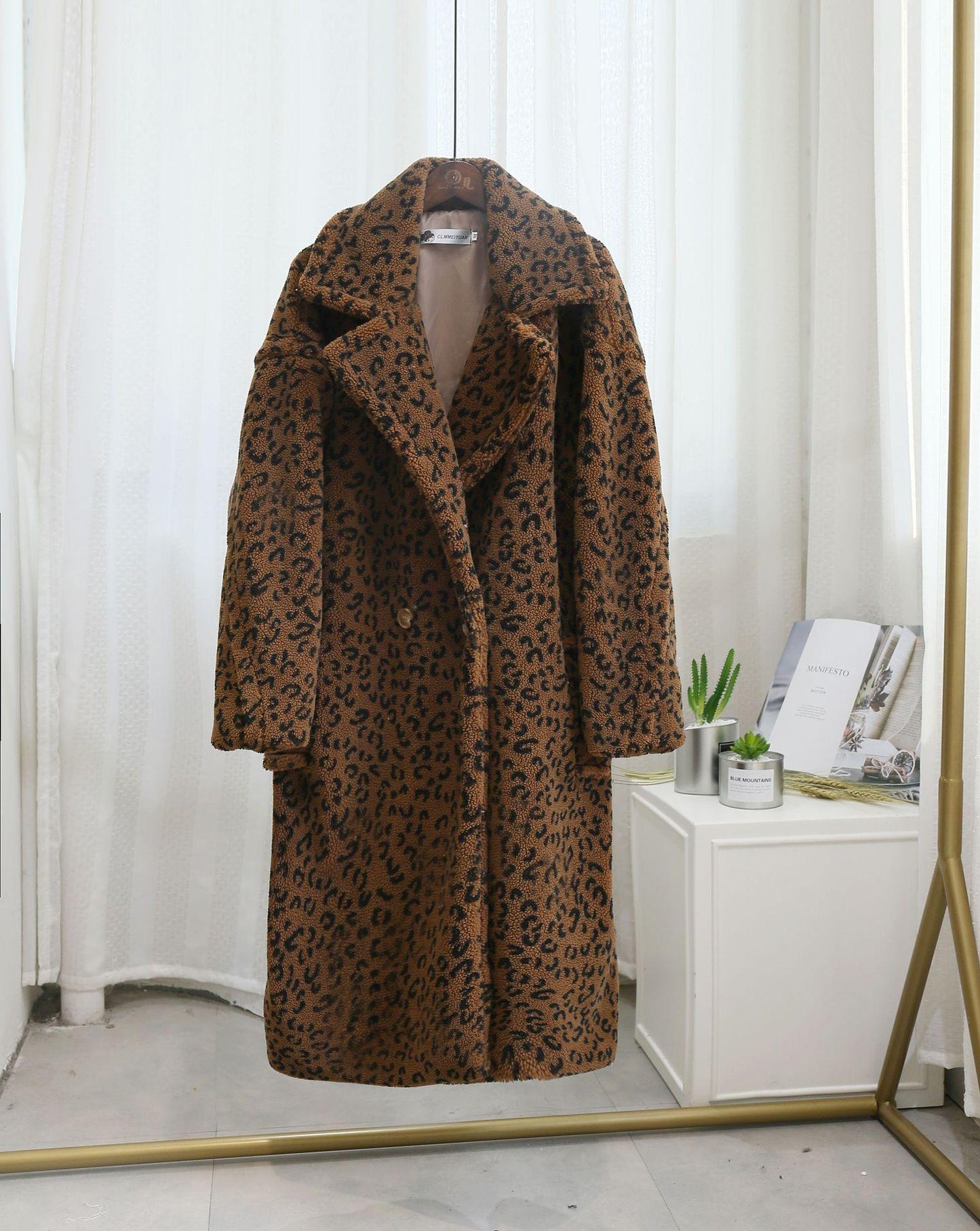 Overcoat Sheep Sheared Fur Loose Jacket - HEPSIBAH SHOP