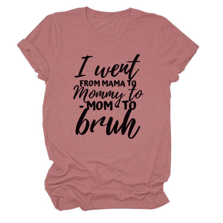 Women's Printed Letter Short Sleeves - HEPSIBAH SHOP