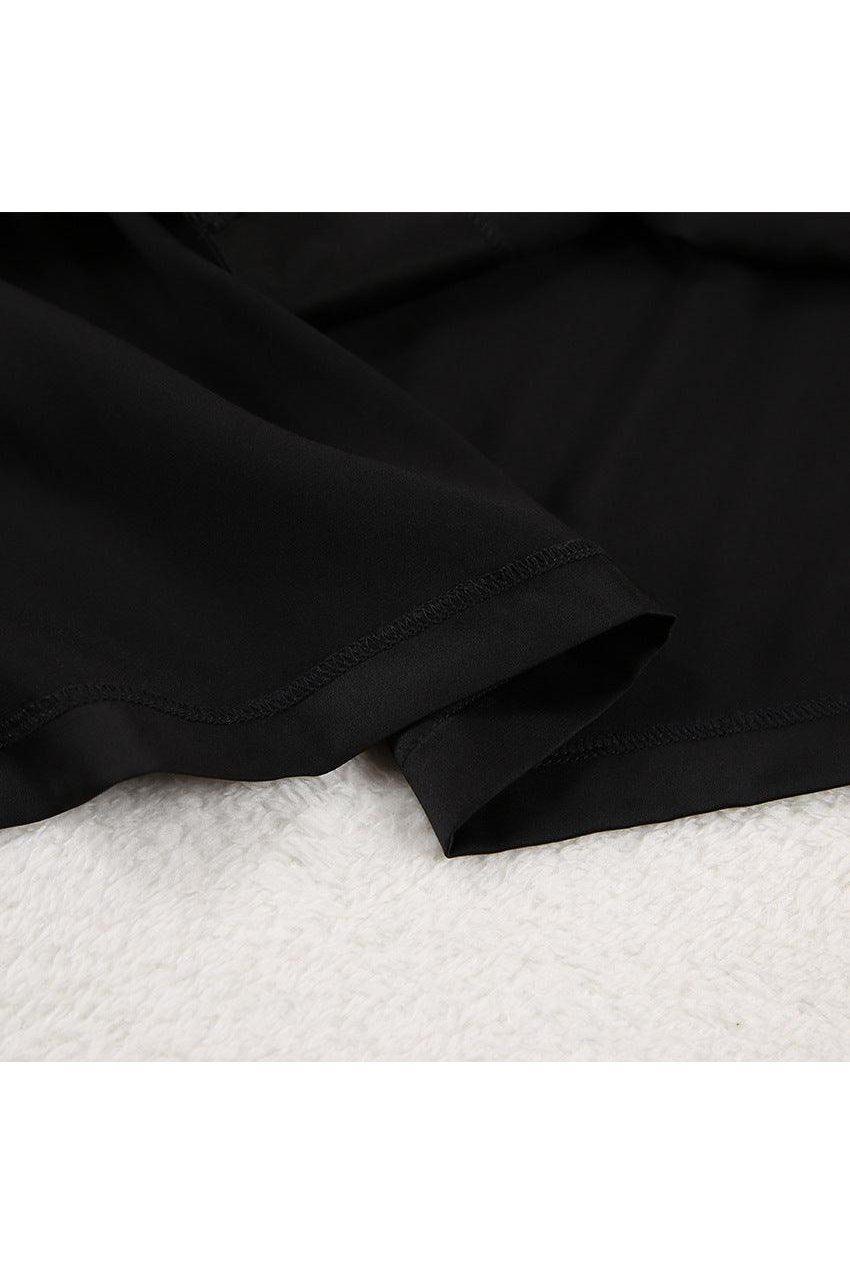 Women's Home Silk Pure Color Pajamas