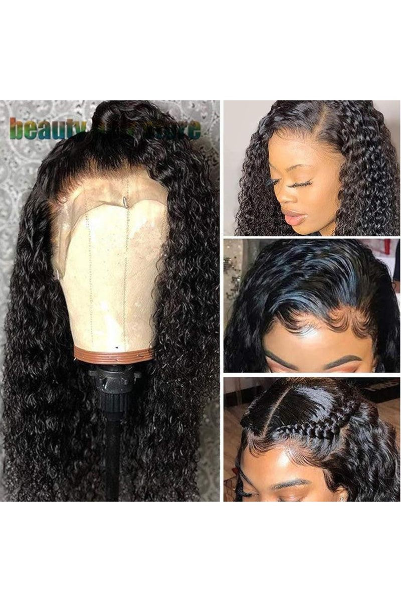 Brazilian Kinky Curly Lace Front Human Hair Wigs - HEPSIBAH SHOP