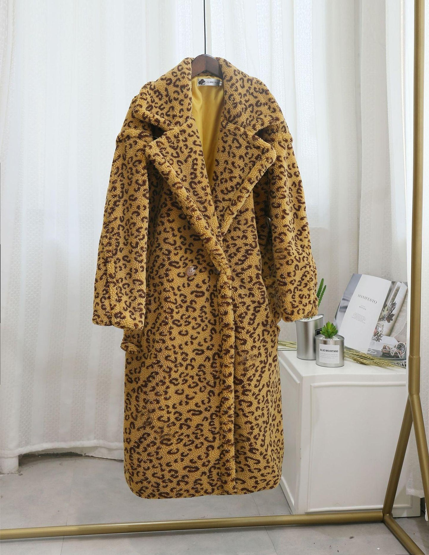 Overcoat Sheep Sheared Fur Loose Jacket - HEPSIBAH SHOP