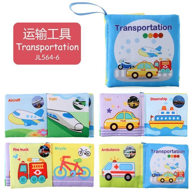 Hand Puppet Fabric Babies Educational Books - HEPSIBAH SHOP