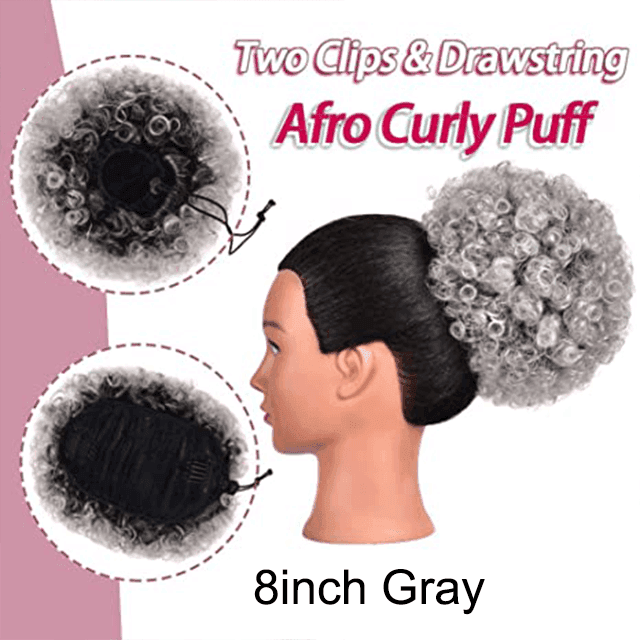Short Afro Puff Synthetic Hair Extention - HEPSIBAH SHOP