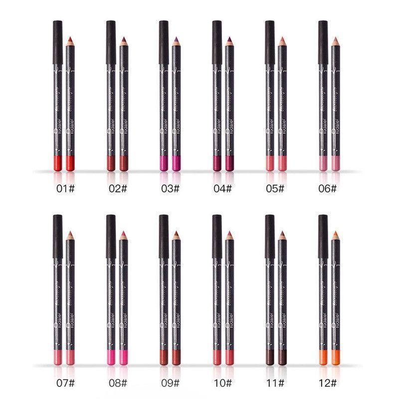 6-12Pcs/Set Waterproof Pencil Lipstick Set - HEPSIBAH SHOP