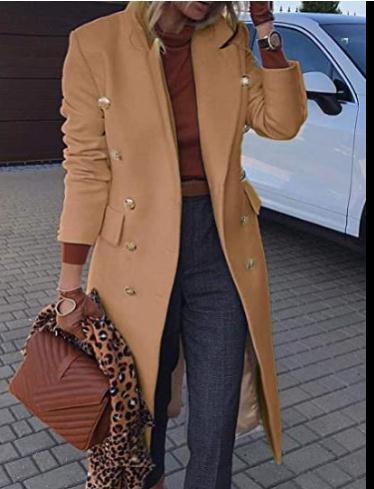 Double Breasted Long Blazers - HEPSIBAH SHOP