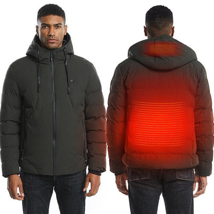 New Cotton Coat USB Smart Electric Heated Jackets - HEPSIBAH SHOP