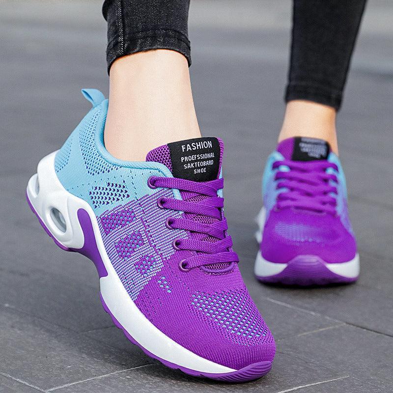 Plus Size Running Air Cushion Casual Sneakers - HEPSIBAH SHOP