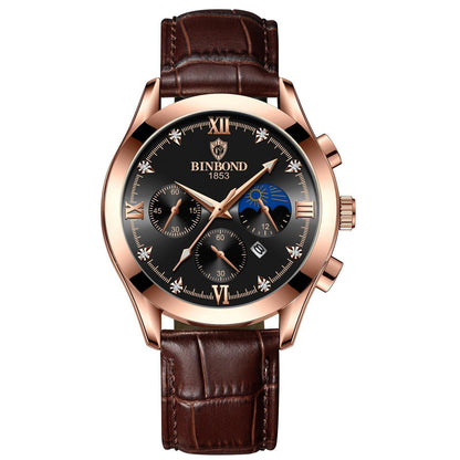 Waterproof Luminous Calendar Men's Watch - HEPSIBAH SHOP