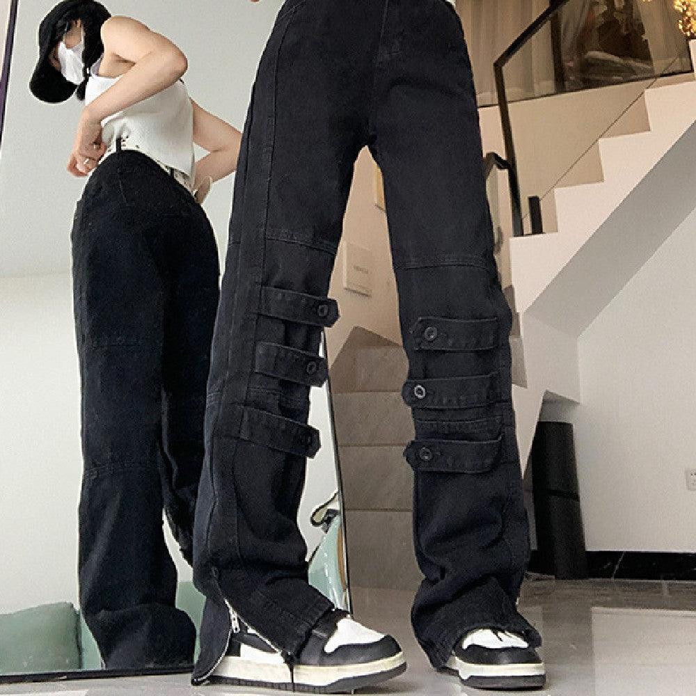 Women's Casual Fashion Straight Jeans - HEPSIBAH SHOP