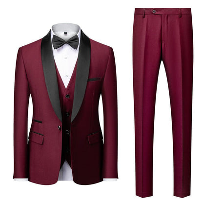 Business Casual Suits Men's Wedding Groom Dresses Pavilion Slim Fit - HEPSIBAH SHOP