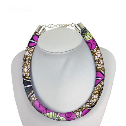 Geometric Women's African Ethnic Necklace - HEPSIBAH SHOP