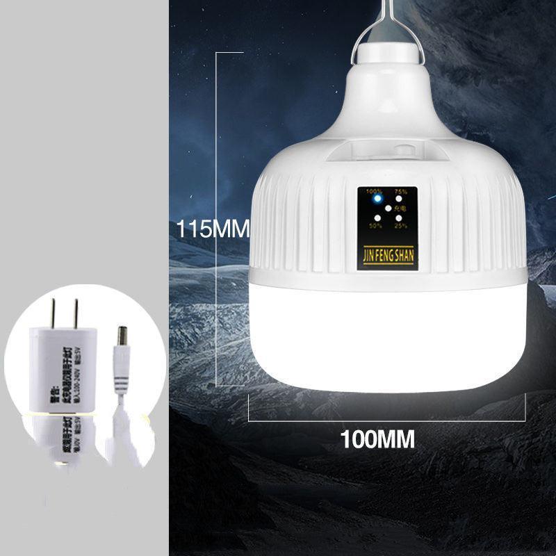 Super Bright Rechargeable Light Bulbs Night Market Stall Household Emergency - HEPSIBAH SHOP