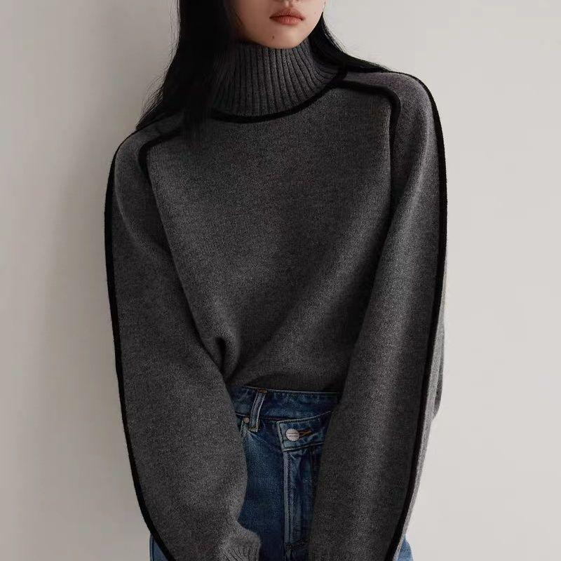 Autumn & Winter Half Turtleneck Sweater - HEPSIBAH SHOP