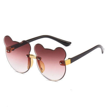 Cat Ear Kids Sunglasses Frameless Shape - HEPSIBAH SHOP