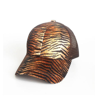 Ladies Fashion Leopard Print Baseball Hat - HEPSIBAH SHOP