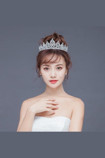 Crystal Alloy Crown Wedding Dress Accessories - HEPSIBAH SHOP