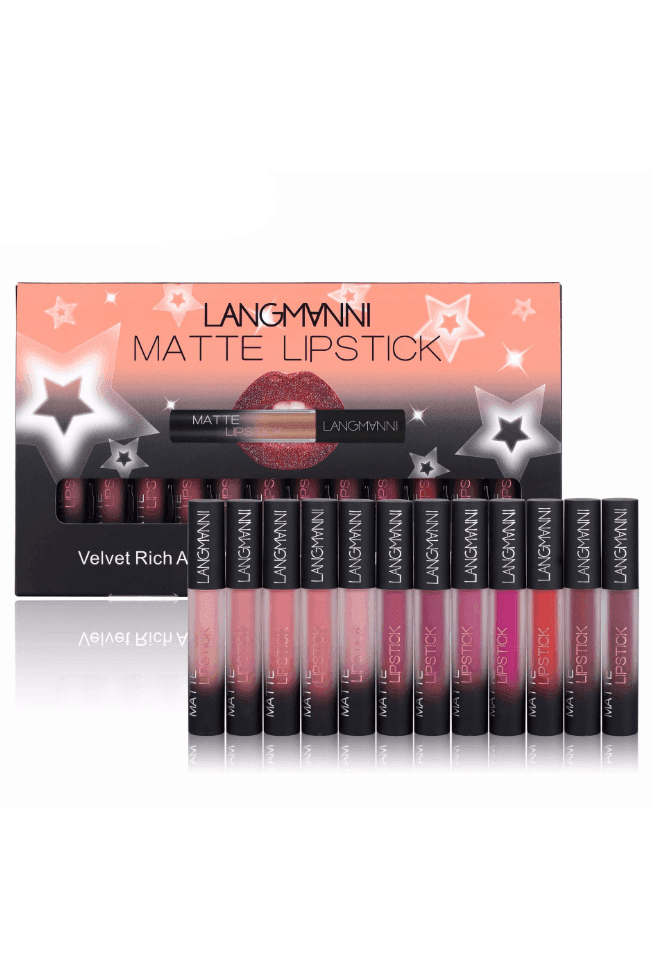 Matte Lipstick Waterproof Long-lasting - HEPSIBAH SHOP