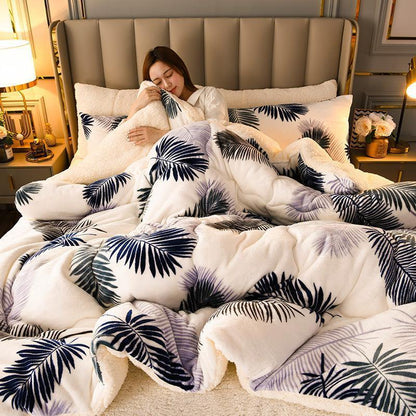 Quilt Winter Quilt Lamb Velvet Core Thickened Warm Dormitory Single - HEPSIBAH SHOP